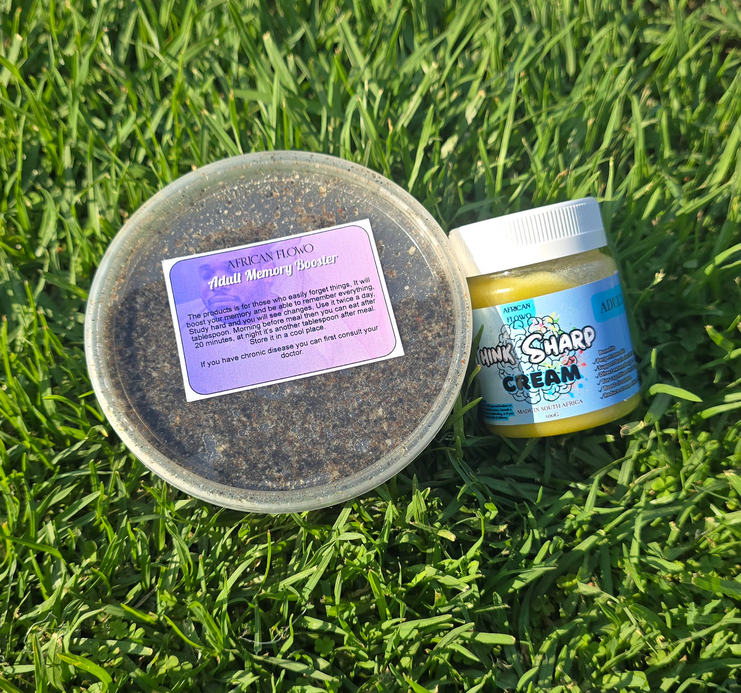 Memory booster spread and Think Sharp Cream Adults