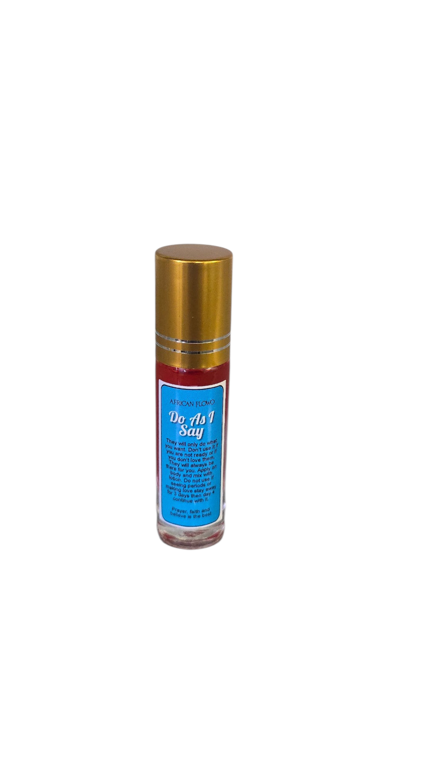 Do as i say Perfume