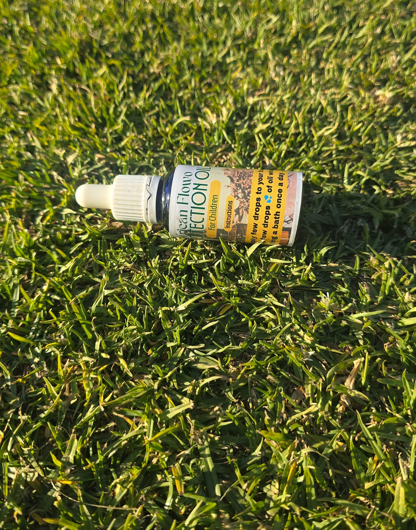 Protection oil for children