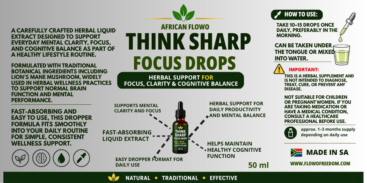 Think Sharp Focus Drops Adults